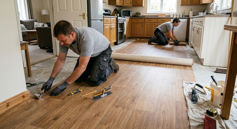 Linoleum Flooring Replacement in Oviedo, FL