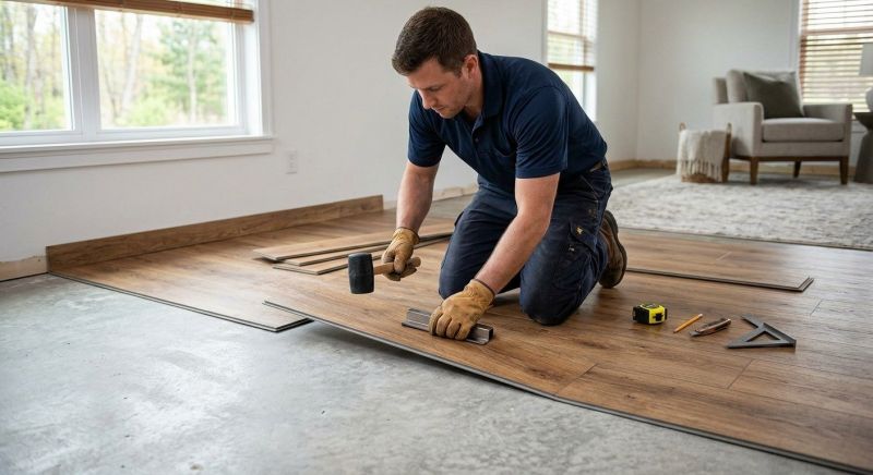 Luxury Vinyl Tile Installation in Titusville, FL