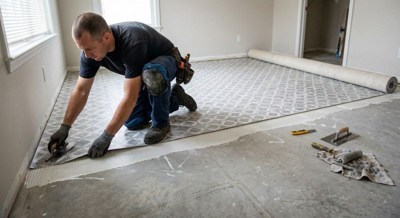 Sheet Flooring Installation in Mims, FL
