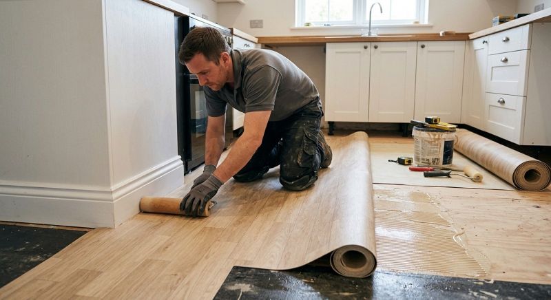 Sheet Linoleum Installation in Apopka, FL