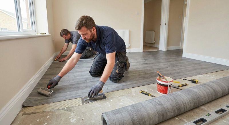 Sheet Linoleum Installation in Casselberry, FL