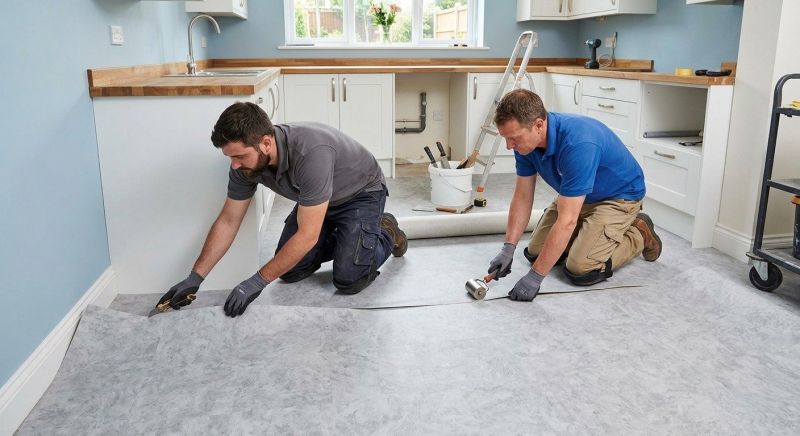 Sheet Linoleum Installation in Oviedo, FL