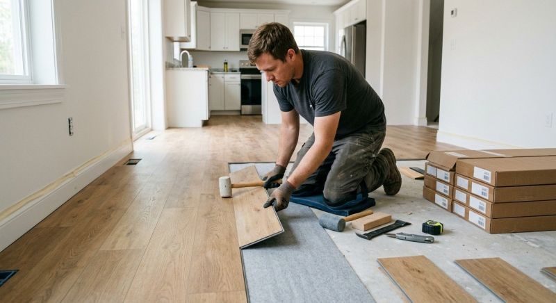 Vinyl Plank Floor Installation in Oviedo, FL